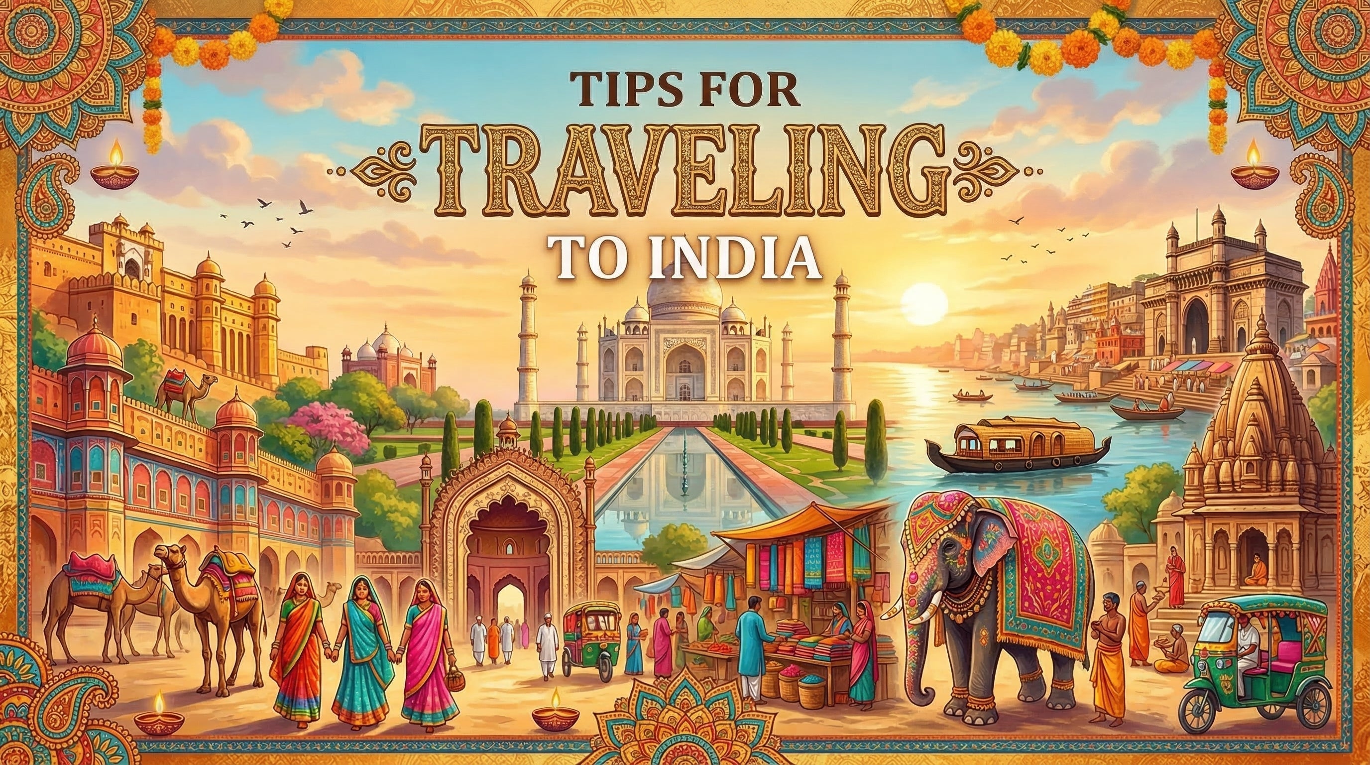 <b> Health Tips for Traveling to India </b>