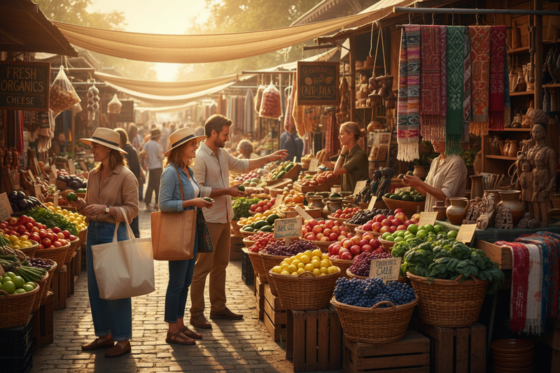 Local Market Shopping
