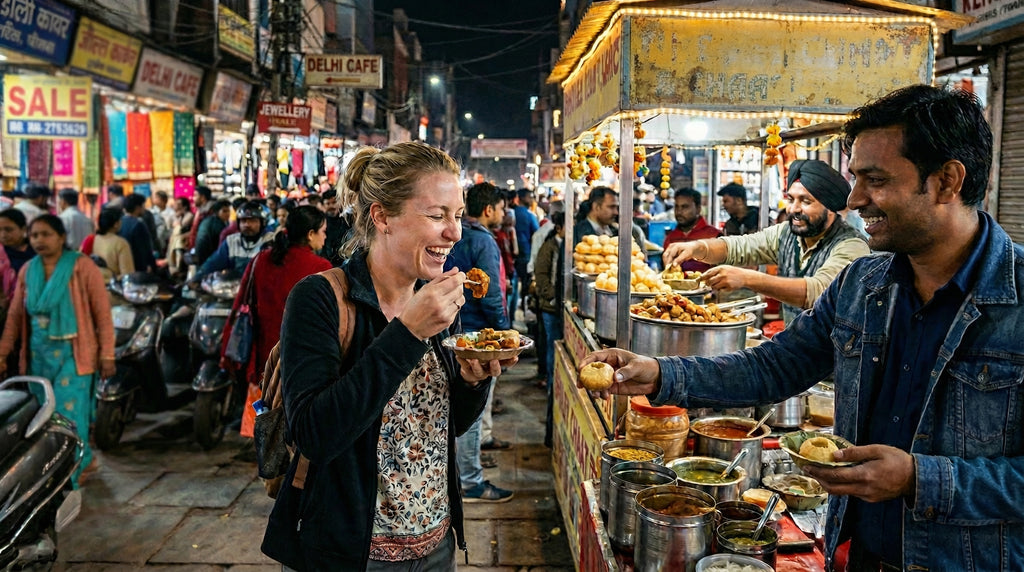 Food Walk Tour in West Delhi