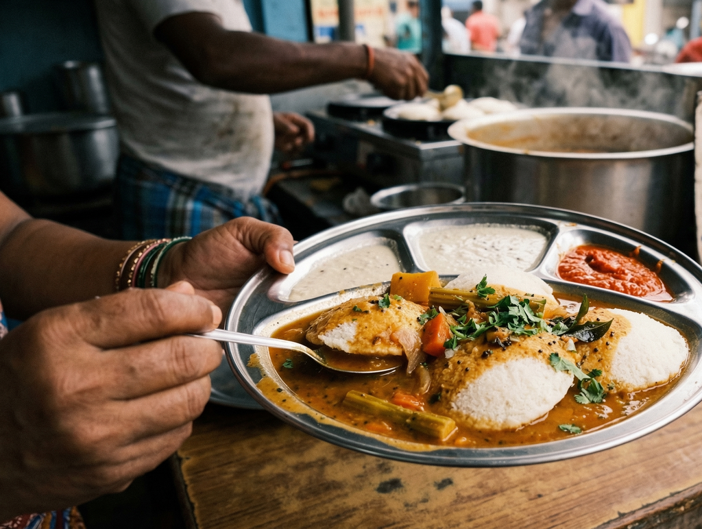 Food Walk Tour in West Delhi